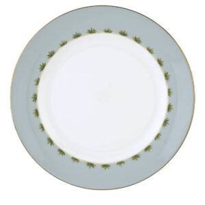 Tropical Palm Border Porcelain Dinner Plate