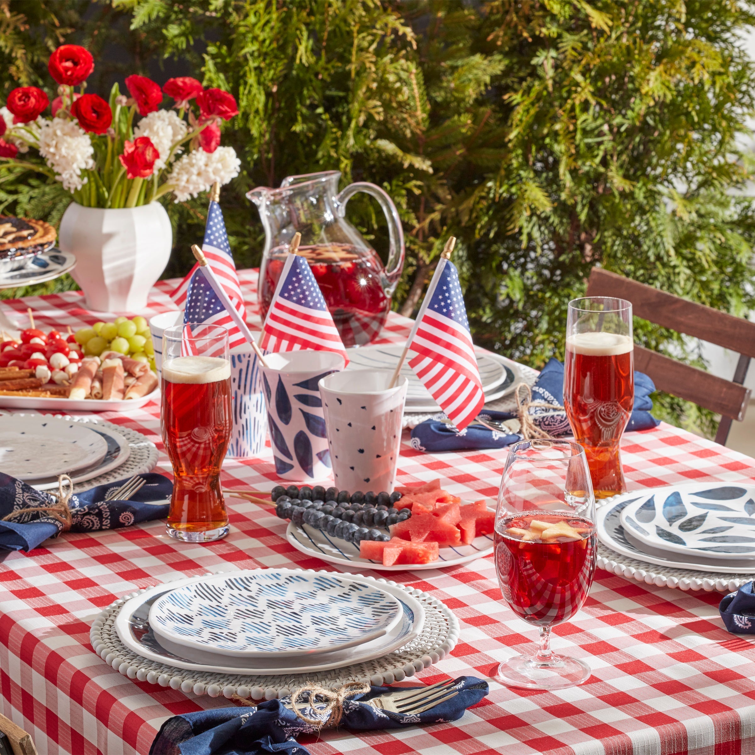 Polka Dot Accent Decorative Plates, Set of 4 - Image 6