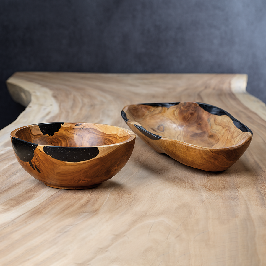 Teakwood Serving Bowl - Image 3