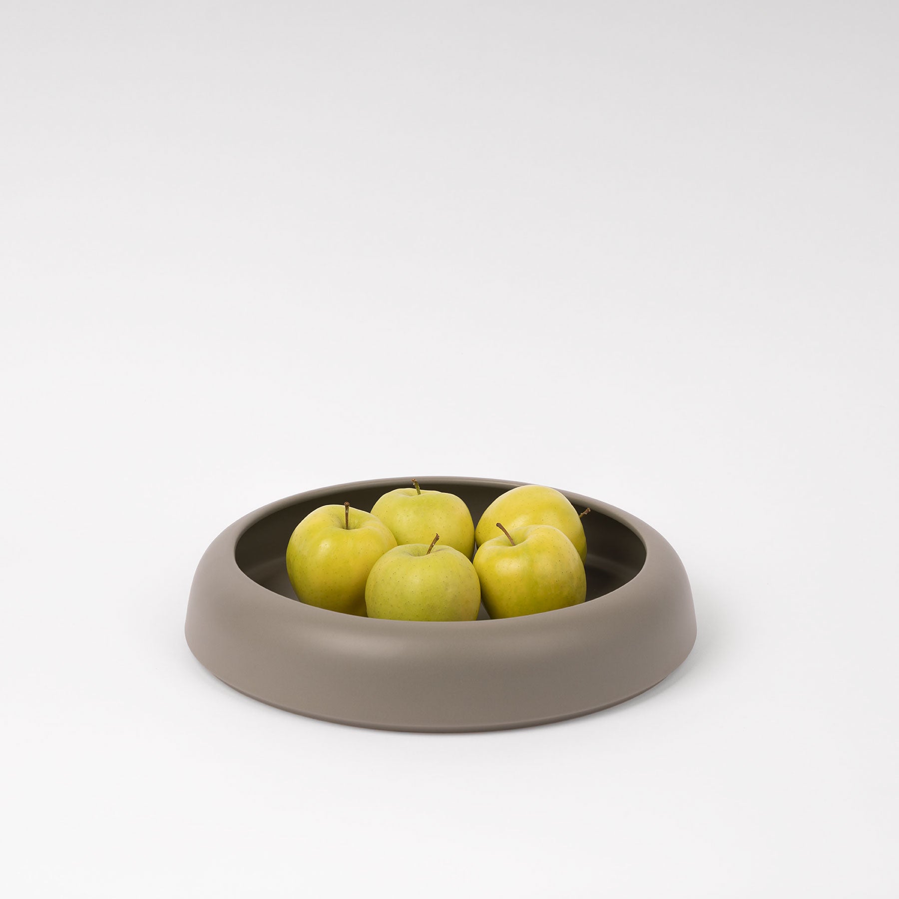 Large Smoke Green Low-Profile Centerpiece Bowl - Image 3