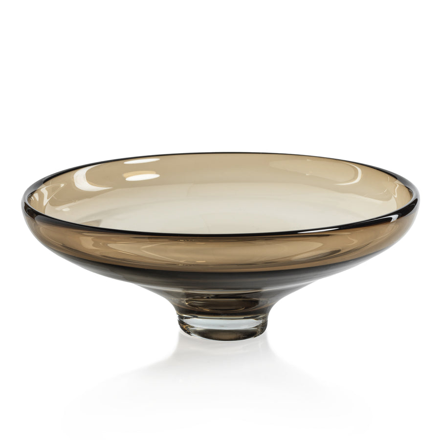 Clear Glass Serving Bowl - Image 2