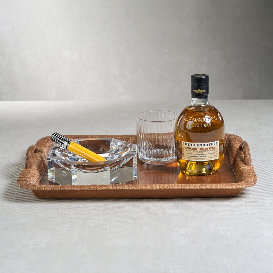 Clear Crystal Octagon Bowl - Image 3
