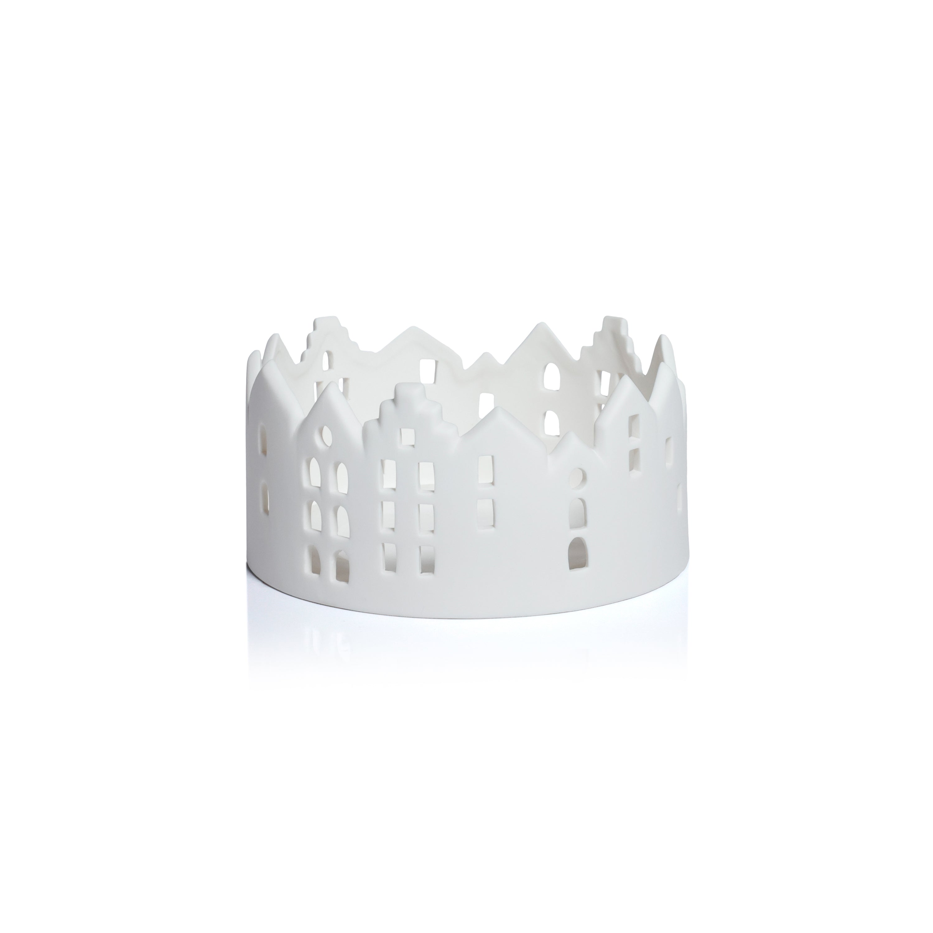 Ceramic Cutout Skyline Bowl