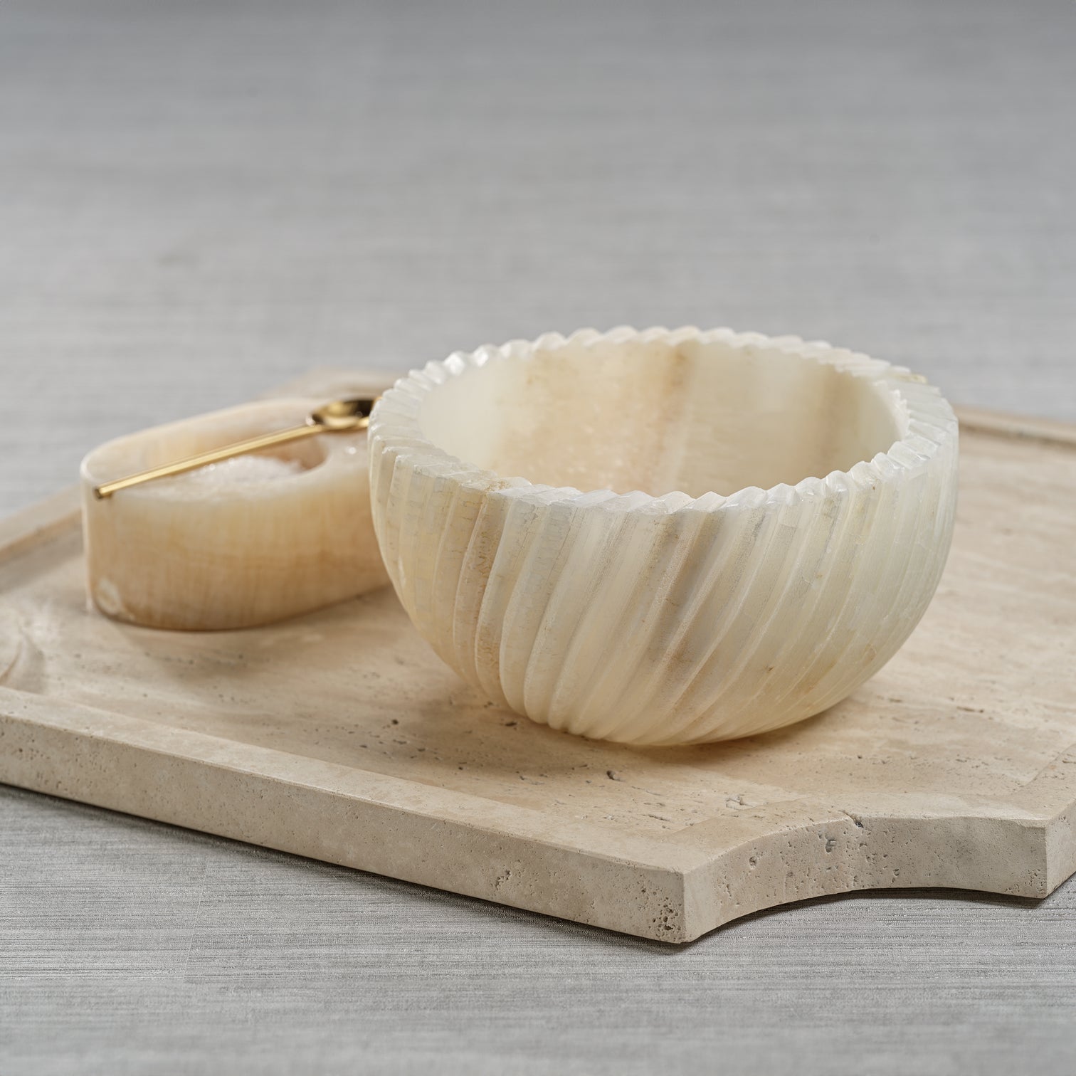 Spiraled Onyx Serving Bowl - Image 2