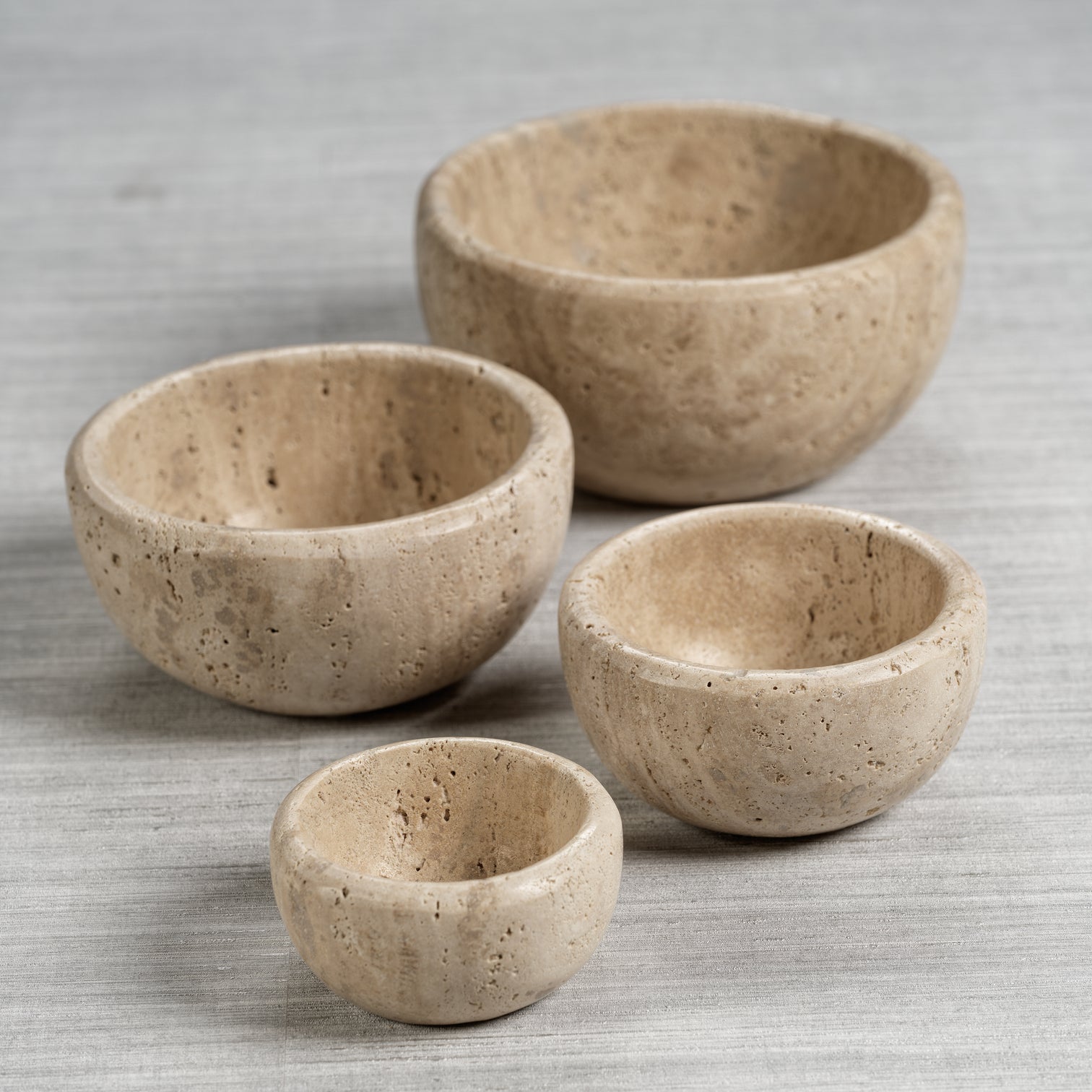 Travertine Stone Bowl - Image 2