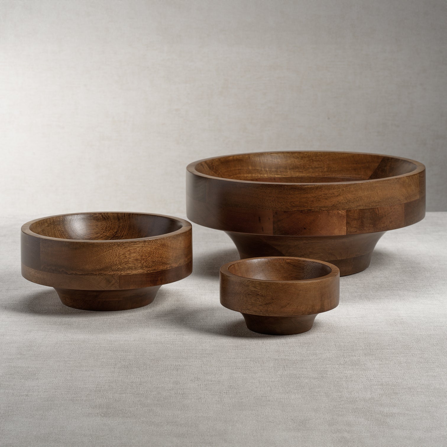 Handcrafted Mango Wood Serving Bowl - Image 2