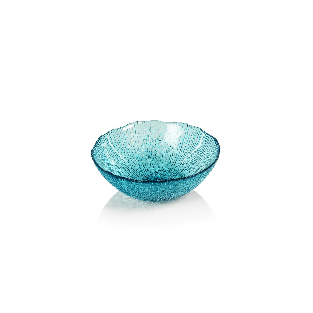 Blue Coastal Glass Tableware Collection
