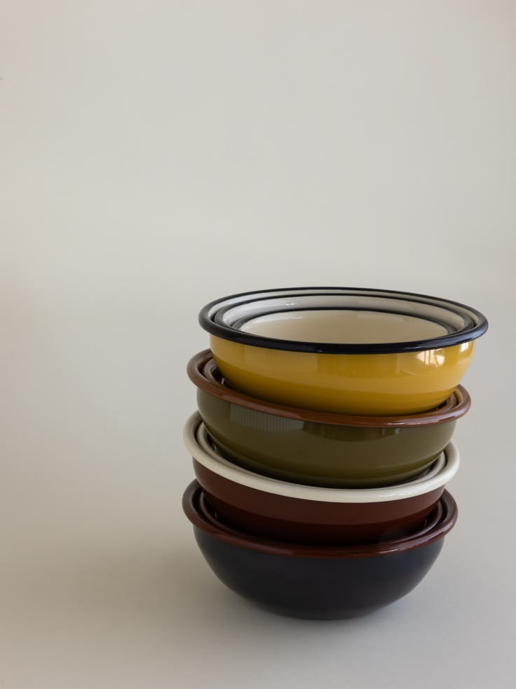 Plates and bowls for the table