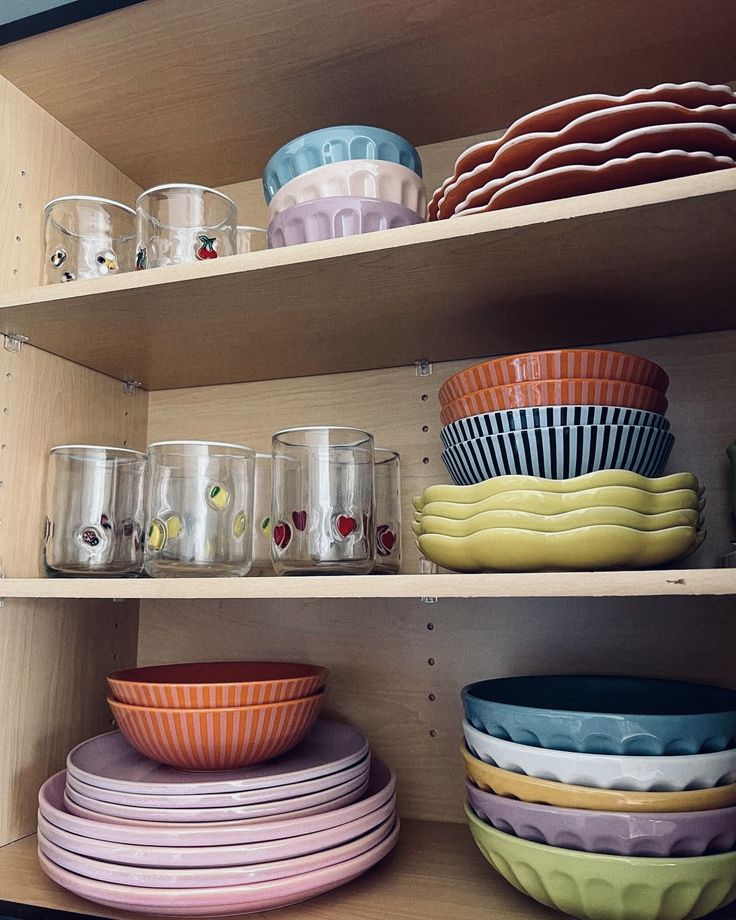 A relaxed table setting with plates and bowls